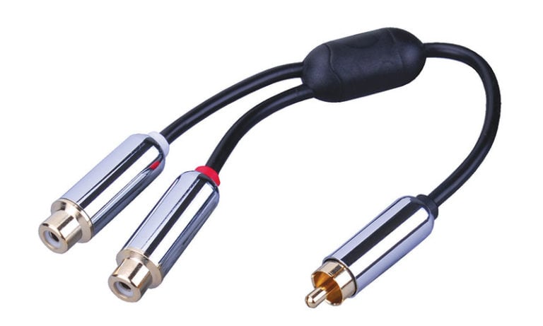 Vanco International Premium Rca Metal Y Cable Adapter 1785