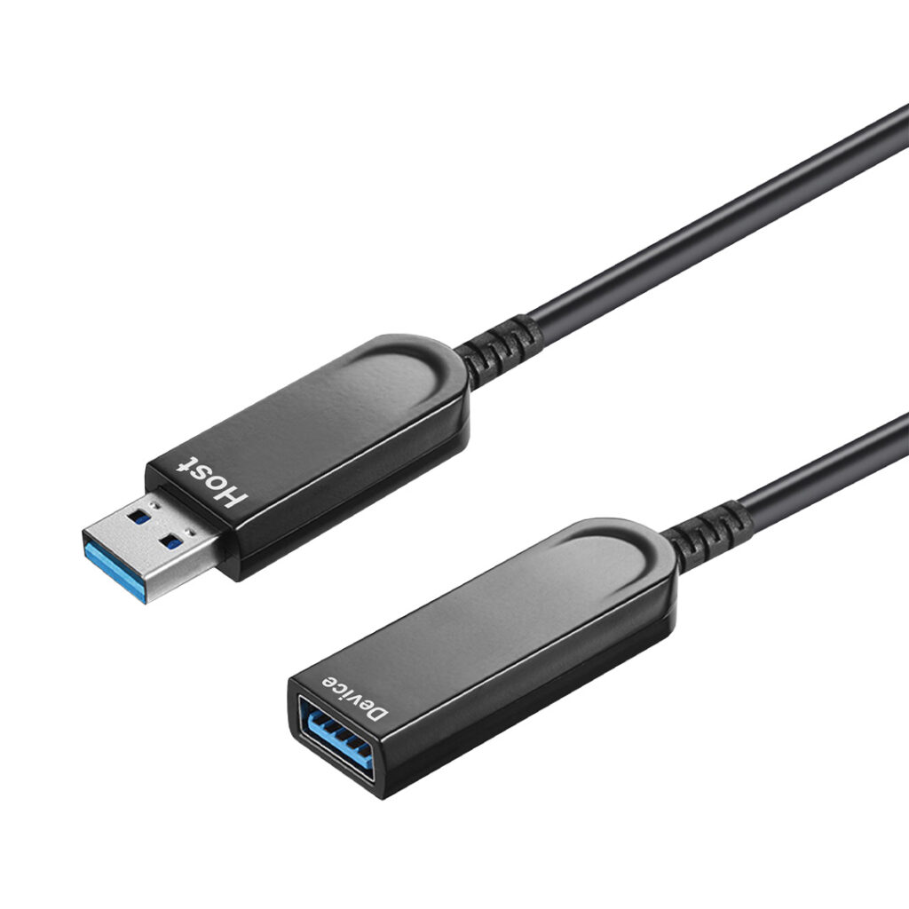 USB 3.2 Type A Male to Female Active Optical Cable - Vanco International